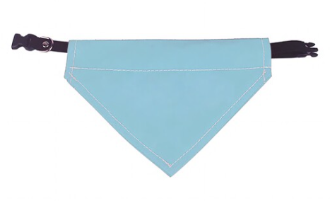 Dog Bandana Solid Color Pet Collar Scarf