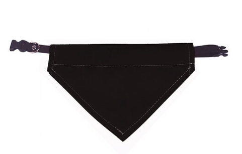 Dog Bandana Solid Color Pet Collar Scarf